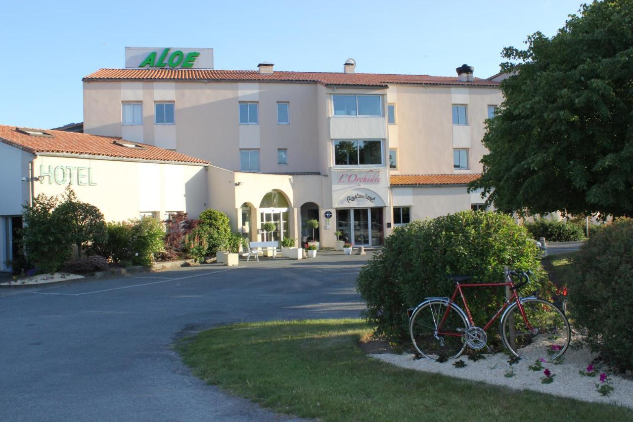 Logis Hotel Restaurant Aloe Ле-Ерб'є Екстер'єр фото